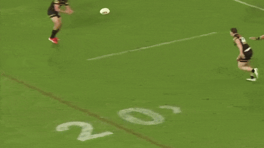 Coen Hess’s crunching tackle on Nathan Cleary.