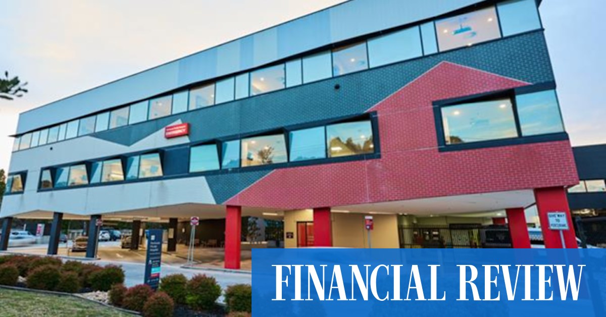 afr.com - Nick Lenaghan - Australian Unity unloads $290m hospital in fund sell-off