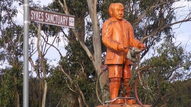 The Sykes Sanctuary at Railton, northern Tasmania, founded by Ian Sykes' father Norman. Ian helped finance the sanctuary.