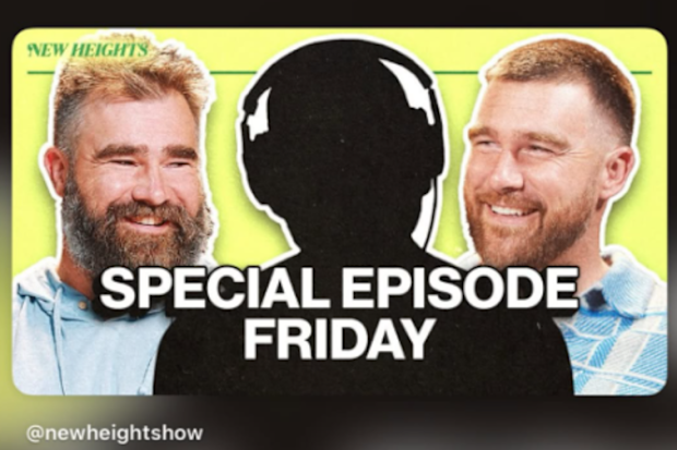 Travis and Jason Kelce's New Heights podcast has teased a special guest for tomorrow's episode, the same day as his wedding.