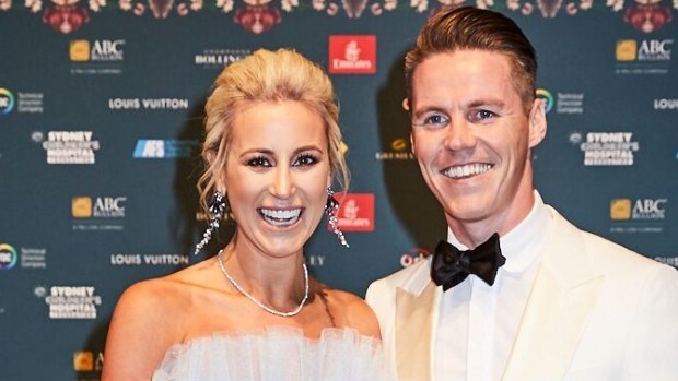 Ticket holders: Roxy Jacenko and Oliver Curtis.