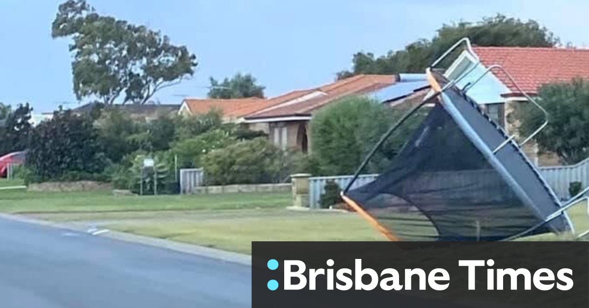 What to do with your trampoline in a storm or cyclone