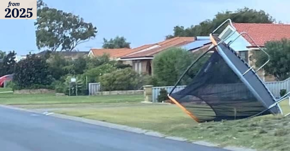 Cyclone Alfred: What to do with your trampoline in a storm or cyclone