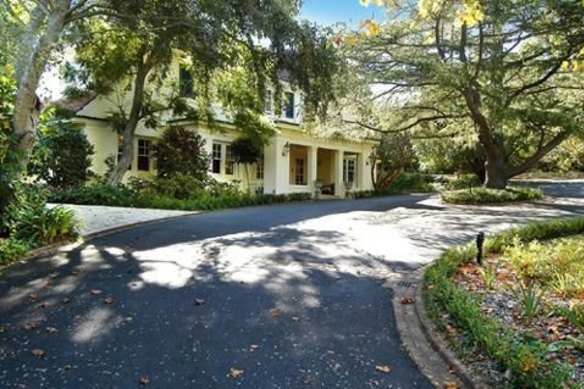 The colonial revival-style mansion in Warrawee was sold by Sally and Peter Constable for $16.3 million.
