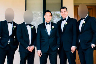 Mr Sukkar at Mr Pham's wedding.