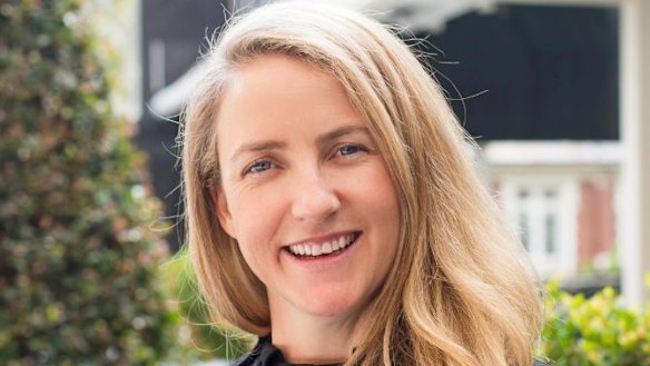 Report author Rebecca Cassells says women breaking the "glass ceiling" face more barriers, including lower wages than men in the same position.