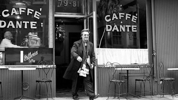 Actor Al Pacino leaving the former Caffe Dante in an undated photo.