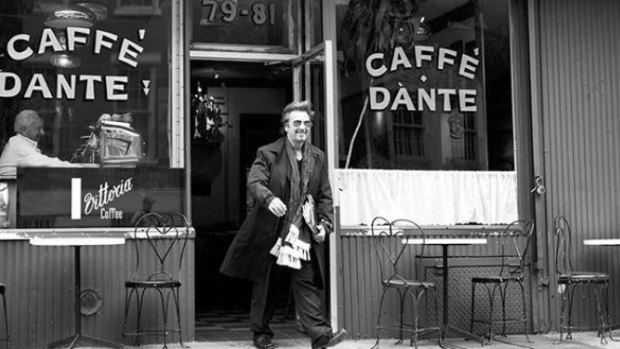 Actor Al Pacino leaving the former Caffe Dante in an undated photo.