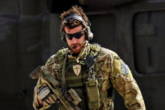Corporal Ben Roberts-Smith in the field in Afghanistan.