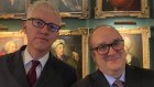 Tom Holland, left, and Dominic Sandbrook, hosts of The Rest is History podcast.