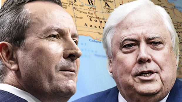 Clive Palmer and Mark McGowan’s war of words has finally ended up in court. 