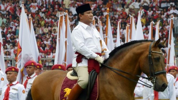 Prabowo rally in 2014