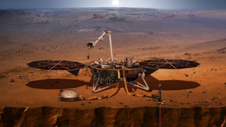 The Insight Lander on Mars ... if everything goes according to plan.