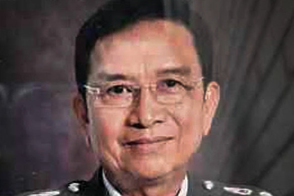 Retired Major General Surajhet Dhammadamrong, head of intelligence at Royal Thai Police narcotics bureau.