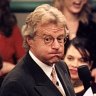 Jerry Springer during a taping of his show.
