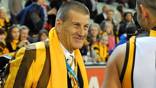 Hawthorn president Jeff Kennett.