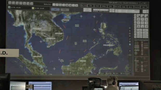 Nine-dash line: The Netflix series uses a map version of the South China Sea peddled by China.