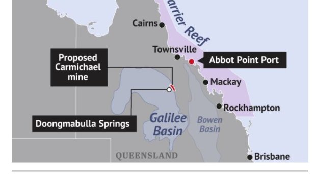 Adani's proposed Carmichael coal mine is one of at least seven such mines that could be developed in the Galilee Basin.