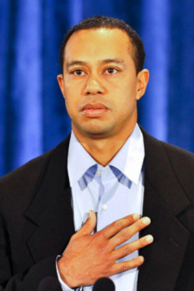 I’m sorry, hand on heart:? Tiger Woods.