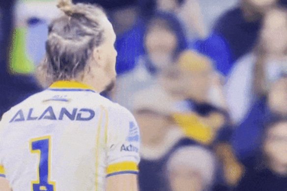 Clint Gutherson lost his cool with a teammate on Saturday 