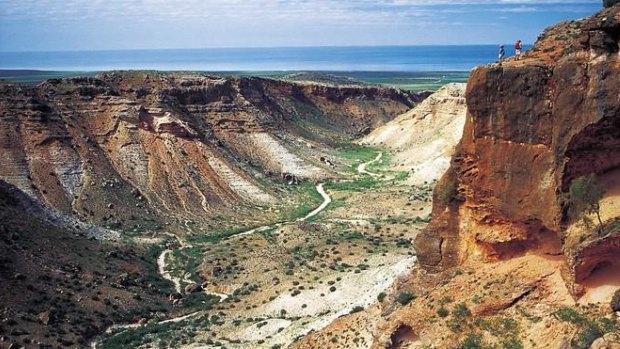 The Cape Range National Park boasts rocky gorges carved by ancient rivers.
