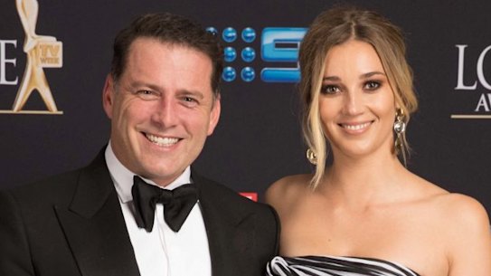 The Goss: Karl Stefanovic's fiancee's attempts to dupe paps in vain