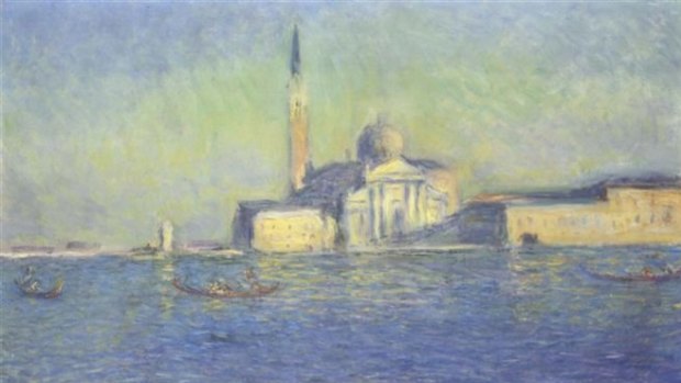 'Saint-Georges Majeur' (detail from) by  Claude Monet is one of about $US200m worth of artworks Jho Low bought. It is being stored in Switzerland, having been recovered by US authorities.