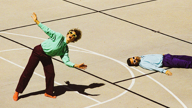 As tune-yards, Merrill Garbus (left) uses her voice like clay to maximise the visceral effect.