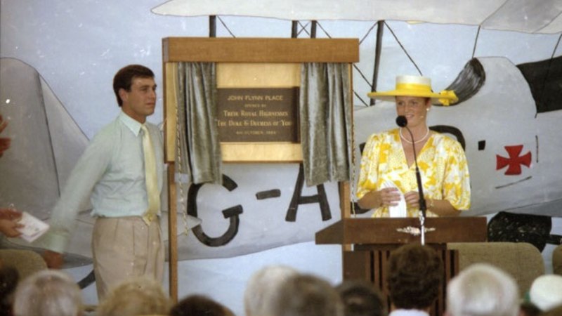 Plaketa princa Andrewa ostaja v muzeju v odročnem Queenslandu