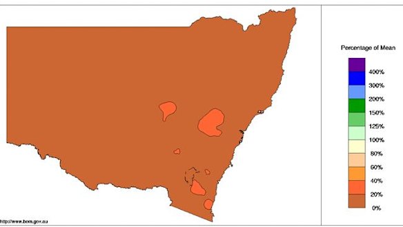 NSW has had a very dry start to 2019, extending the state's severe drought in many regions.
