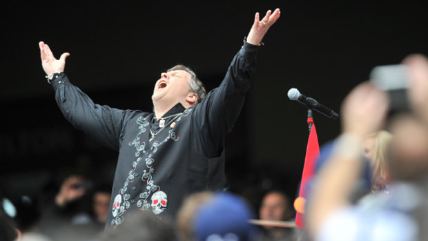 Meat Loaf left a bad taste in the mouth after performing at the AFL grand final in 2011.