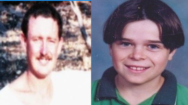 Paul McKinnon (left) was murdered in 1990. Gerard Ross was abducted and murdered in October 1997.
