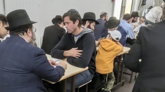 What goes on tour: AFL chief executive Gillon McLachlan in New York