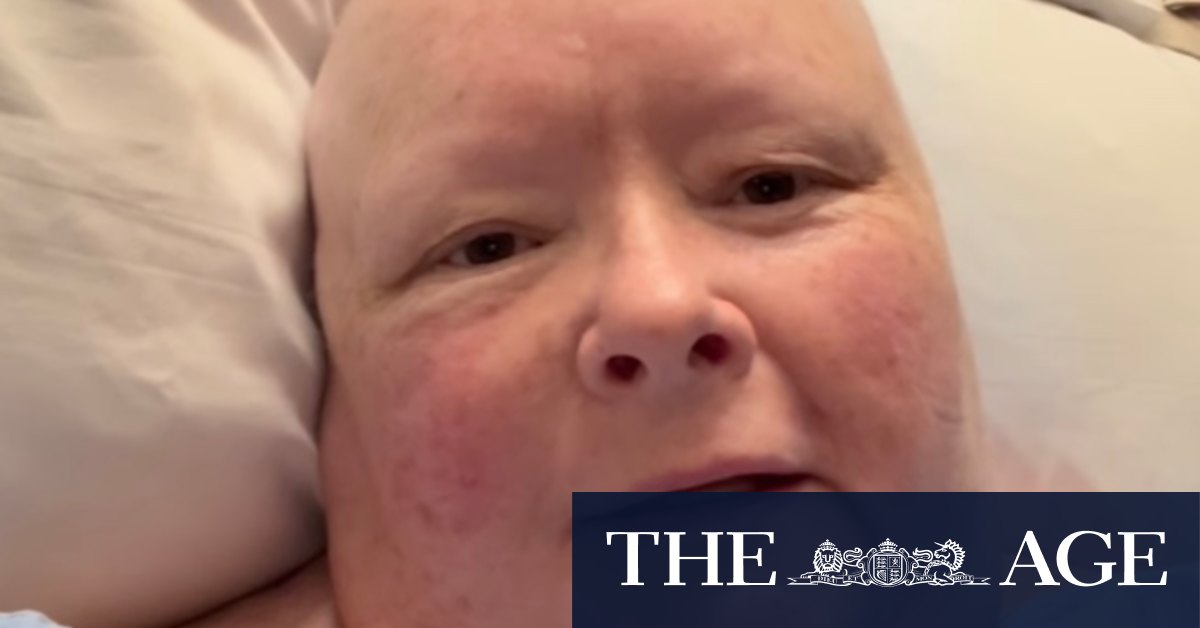 ‘Chemo is smacking me around’: Magda Szubanski gives update from hospital