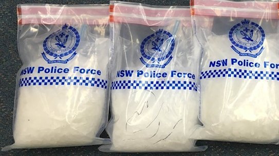 Four kilograms of the drug ice.