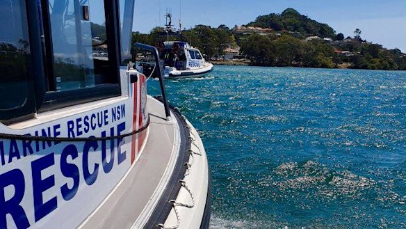 A crew from Marine Rescue Point Danger joined the search for Anthony "Tony" Schilperoort on Monday.