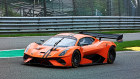 David Brabham's BT62 in action. 