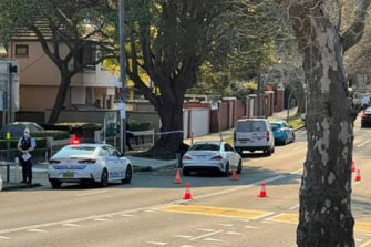 The vehicle was later found abandoned, with a flat tyre, on Miller Street in Cammeray.