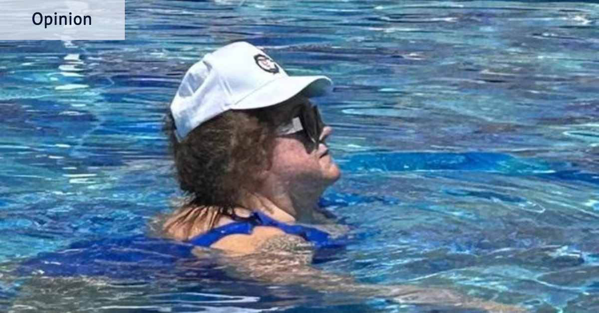 Gina and Pauline got the poolside bit right. Girls’ getaways can be priceless