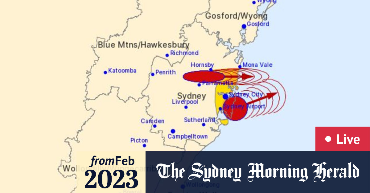 Sydney weather LIVE updates: Storm lashes city, NSW coastline; floods ...