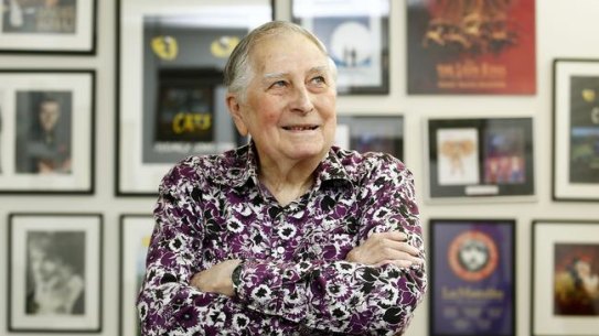 Alan Ziegler on retirement aged 87, 2017.