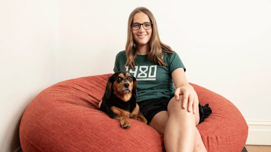 GIF of Olivia Stewart