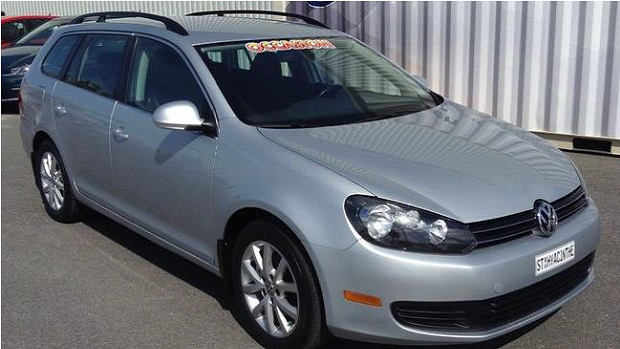 Police have released an image of a car similar to the Volkswagon Golf station wagon they are looking for after a series of aggravated burglaries in Melbourne's south-east. 

