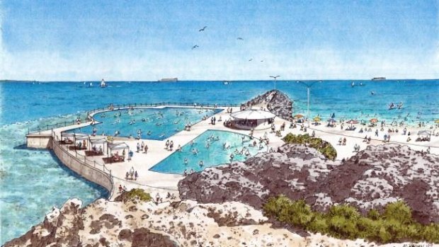 The Cottesloe pool proposal has also been shelved.