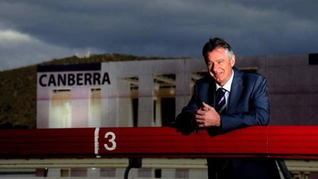 Thoroughbred Park chief executive Peter Stubbs will meet with Canberra trainers on Wednesday.