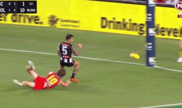 Jamie Elliott’s wonder goal.