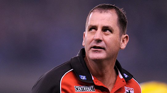 Saintly intervention: Ross Lyon is the frontrunner to replace Brett Ratten, potentially returning to a club he left in tumultuous circumstances in 2011.