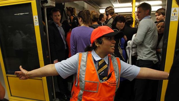 Crowding on trains is worsening on many suburban lines during the morning peak. 