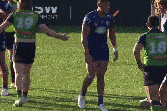 Corey Horsburgh was sent off after he sparked a wild brawl in a NSW Cup game against the Warriors in 2024.