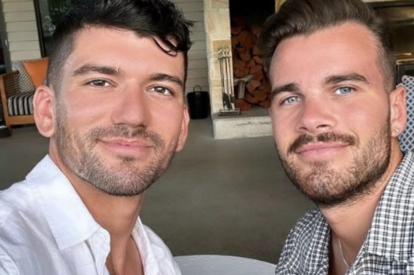 Luke Davies and Jesse Baird.